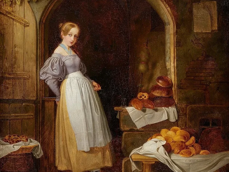 1805-Carl Kreul - La fornaia